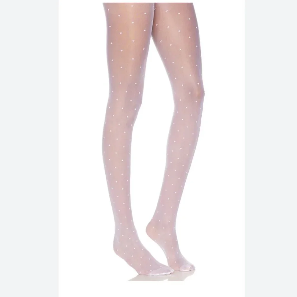 FALKE Dot Tight in White small